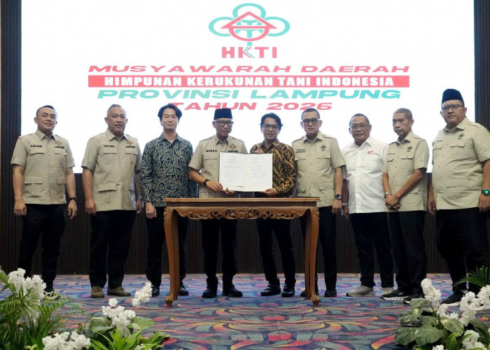 Terpilih Pimpin HKTI Lampung, Gubernur Mirza Fokus Tingkatkan Nilai Tambah Hasil Pertanian