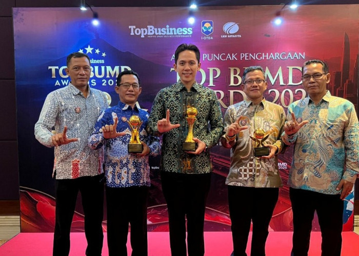 Borong Prestasi Nasional, Tirta Jasa Lamsel Raih TOP BUMD Awards 2026 Bintang 4