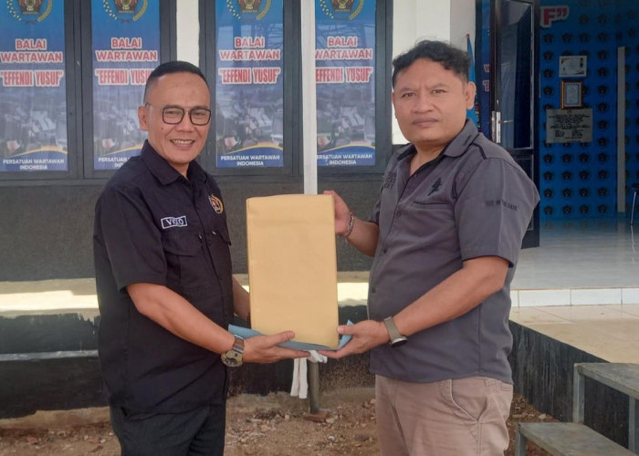 PWI Bersama Polres Lampung Utara Gelar Donor Darah