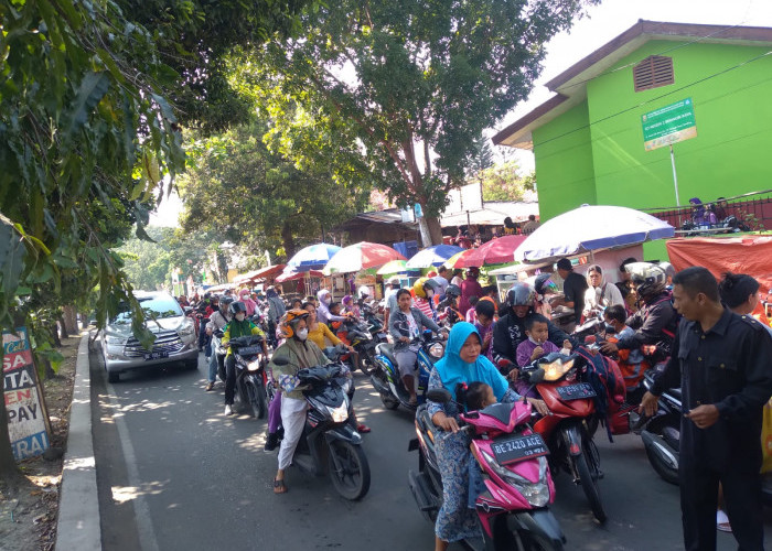 PKL Penyebab Kemacetan di Jalan Cik Ditiro Bandarlampung, Besok Pol.PP Cek Lapangan