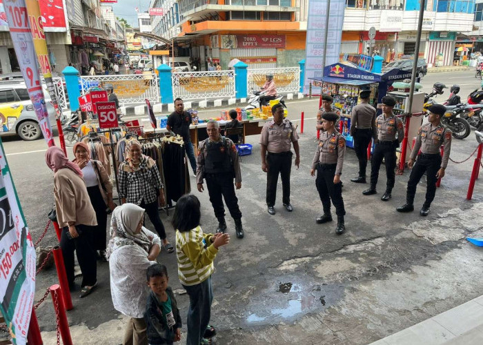 Polda Lampung Perketat Keamanan di Mall Bandar Lampung Menjelang Nataru