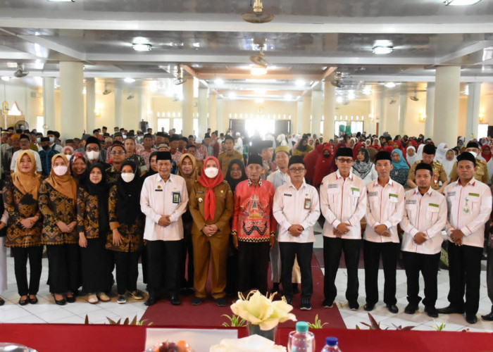 Walikota Bandar Lampung Eva Dwiana Buka Manasik Haji 2023