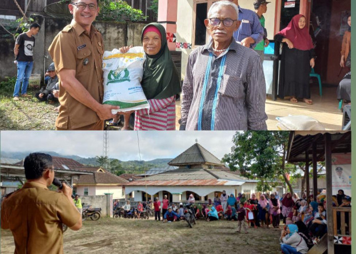 387 KPM di Pekon Hujung Terima Bantuan Beras CPP Tahap Ketiga 