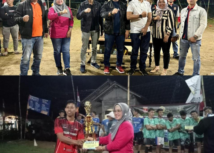 Acara Puncak Turnamen Voli di Campang Tiga Berjalan Sukses dan Meriah, 4 Klub Keluar Sebagai Juara