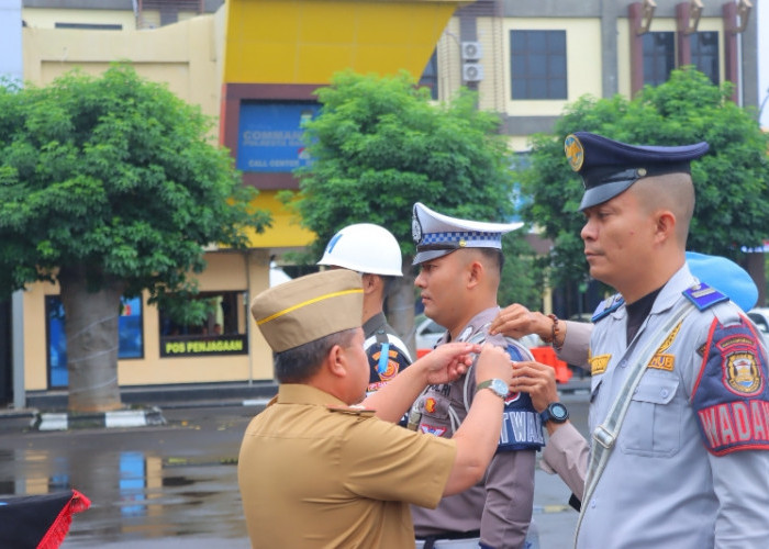 Apel Gelar Pasukan Tanda Dimulainya Operasi Keselamatan Krakatau 2026 di Bandar Lampung