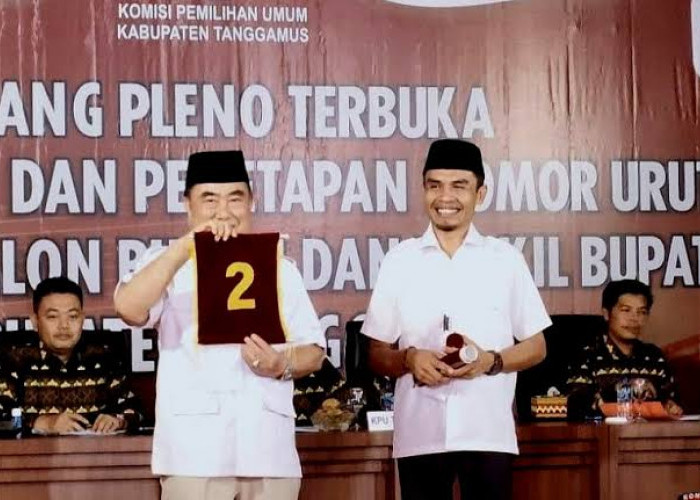 Elektabilitas Saleh Asnawi-Agus Suranto Terdepan di Pilkada Tanggamus 2024