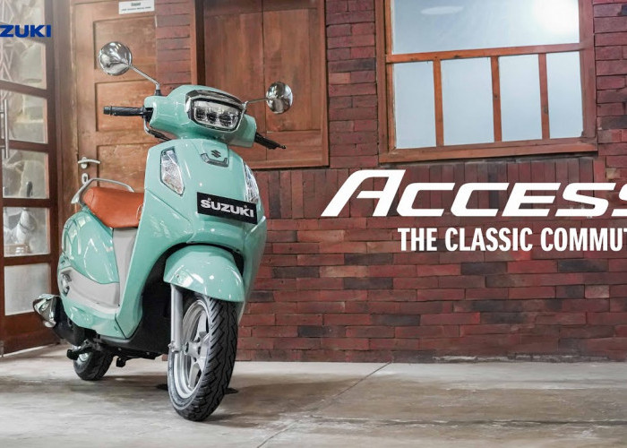 Suzuki Access Debut di IMOS 2025, Skuter Praktis dengan Sentuhan Modern