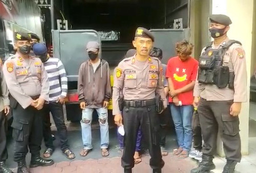 Tim Walet Polresta Bandar Lampung Tertibkan Pak Ogah