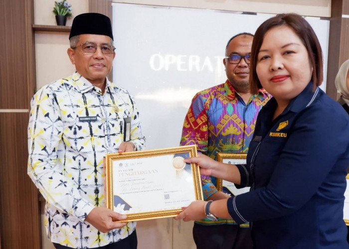 Stakeholders Day, KPPN Liwa Beri Tiga Penghargaan ke Kankemenag Lampung Barat
