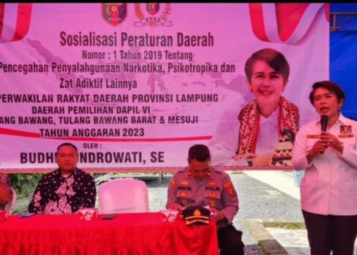 Condrowati : Jangan Beri Ruang Narkotika Masuk Dan Rusak Generasi Penerus Bangsa