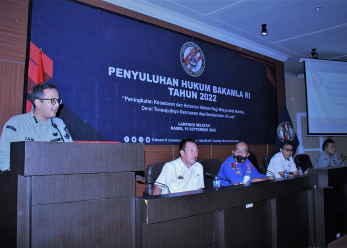 BAKAMLA RI Lakukan Penyuluhan Hukum di Kabupaten Lampung Selatan