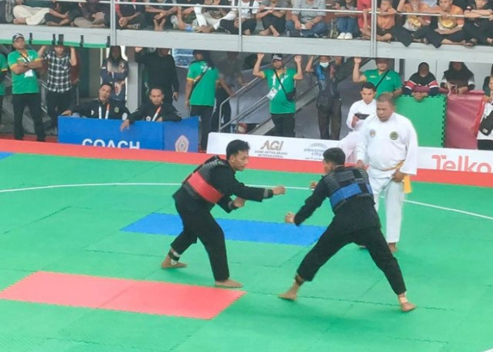 Tampil Menggila, Atlet Pencak Silat Lampung Raih 2 Emas di Ajang PON Aceh-Sumut 