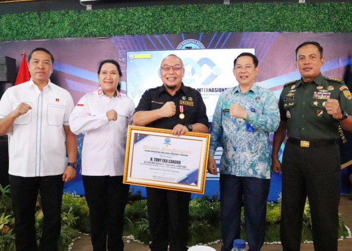 Berperan Aktif Wujudkan P4GN, GRANAT Lampung Kembali Raih Penghargaan BNN
