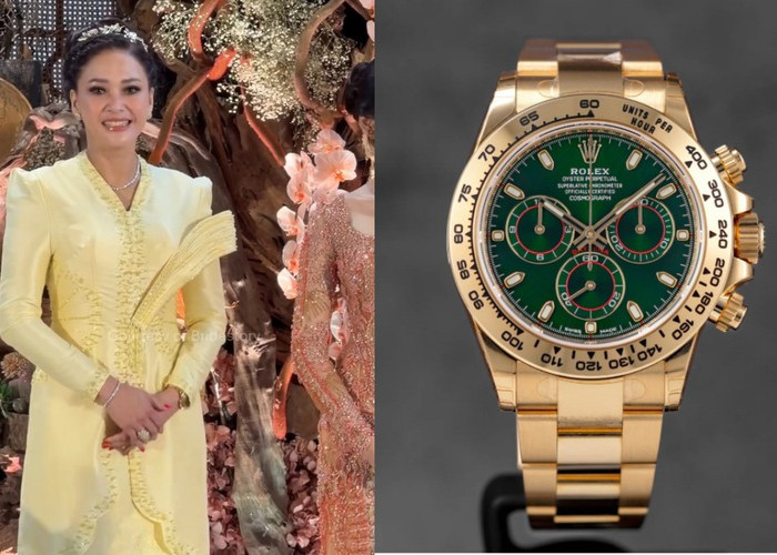 Jam Rolex Rp 1,3 Miliar Maia Estianty Jadi Sorotan di Lamaran El Rumi–Syifa Hadju