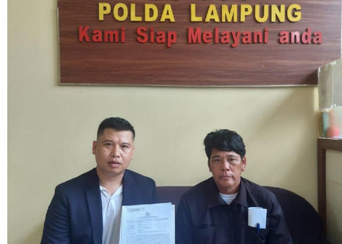 Merasa Difitnah Lewat Medsos, Kades Yaman Lapor Polda Lampung
