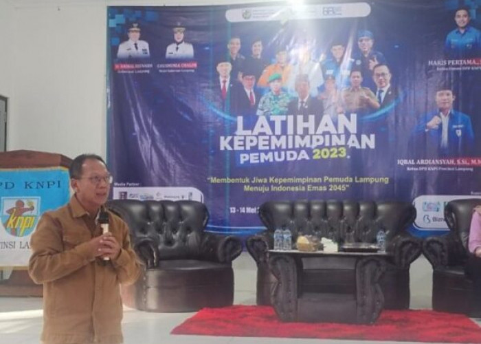 Ketua DPRD Lampung Hadiri Latihan Kepemimpinan Pemuda