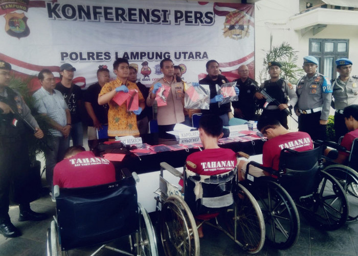 Komplotan Perampok Sadis di Lampung Utara Dihadiahi Timah Panas