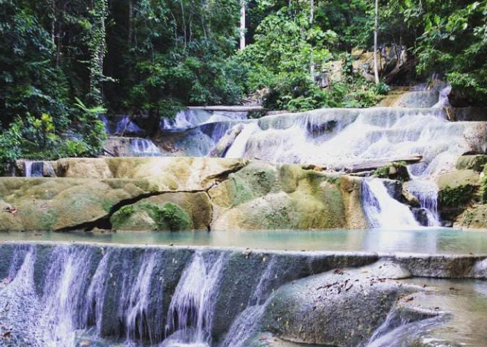 Air Terjun Moramo, Keajaiban Alam Bertingkat di Sulawesi Tenggara