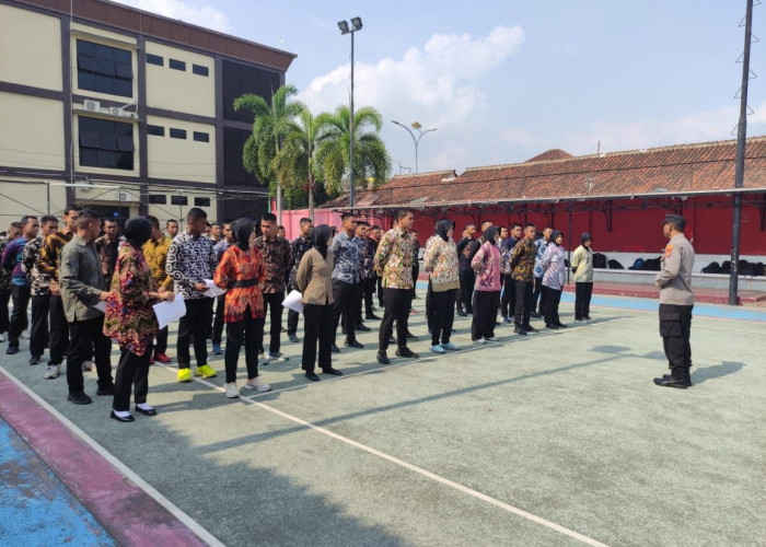 Cegah Penyakit Cacar Monyet, Dokkes Polresta Bandar Lampung Berikan Penyuluhan dan Sosialisasi