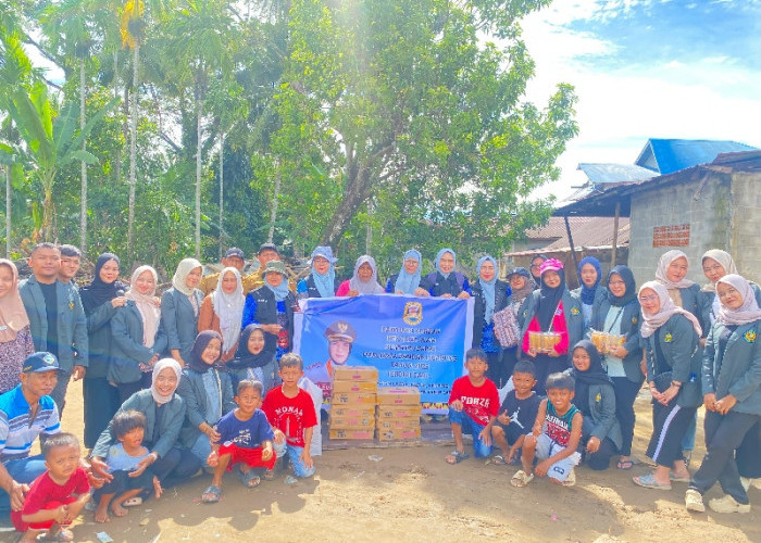 Empat Truk Bantuan Kemanusiaan dari Bandar Lampung Tiba di Sumatera Barat