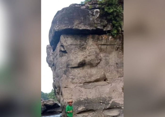 Situs Batu Raksasa Berwajah Kepala Manusia dengan Mata Terpejam: Jejak Spiritualitas Masa Lampau