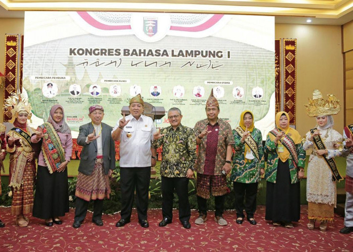 Buka Kongres Bahasa Lampung, Arinal : Jadi Tonggak Pelestarian Budaya, Bahasa, dan Aksara Lampung