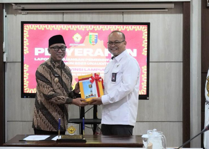 Pemprov Lampung Pertahankan Tradisi WTP, LKPD 2025 Diserahkan Tepat Waktu