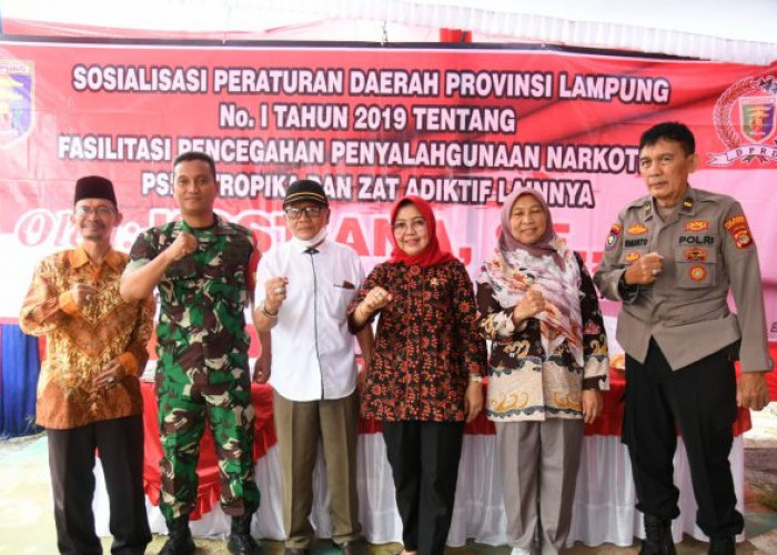 Anggota DPRD Lampung Bakar Semangat Warga Jaga NKRI
