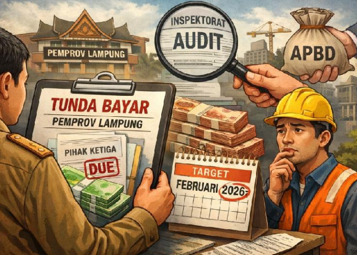 Tunda Bayar Pemprov Lampung Target Selesai Februari 2026