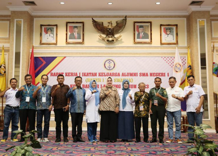 Riana Buka Raker Alumni SMAN 1 Bandar Lampung, Ajak Alumi Berkontribusi Bangun Lampung