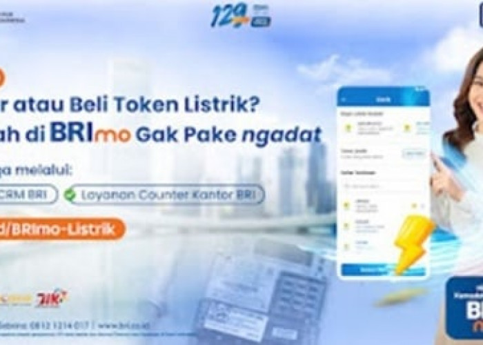 Beli Token Listrik Lebih Praktis Lewat Aplikasi BRImo