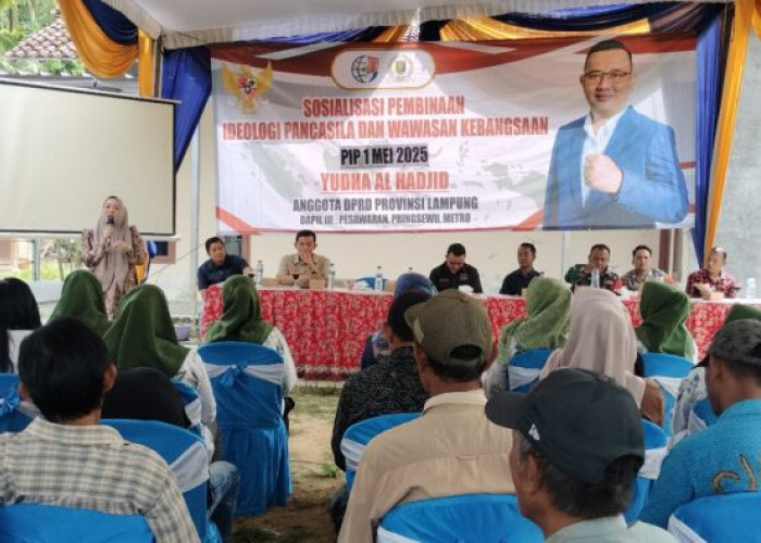 PIP : Yudha Gelar Silaturahmi Dengan Warga Desa Batu Menyan Pesawaran