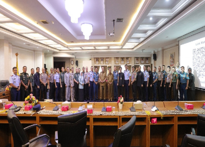 Gubernur Arinal Terima Kunjungan Studi Strategis Dalam Negeri PPRA LXVI Lemhannas, Paparkan Kemajuan Lampung 
