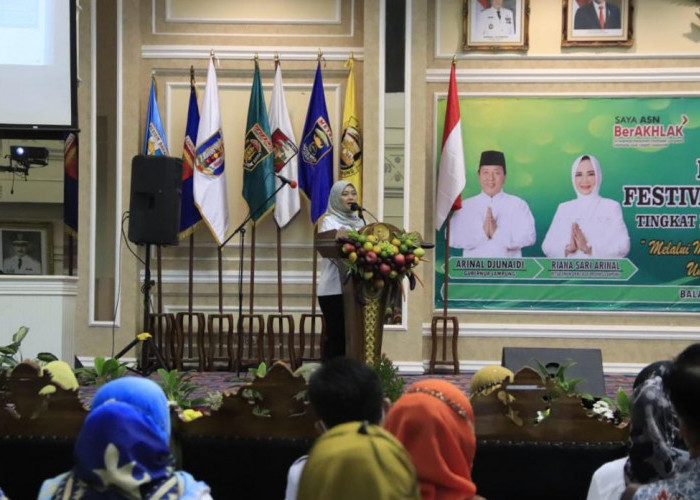 Wagub Nunik Buka Rakerwil DPW LASQI dan Festival Seni, Qasidah Tingkat Provinsi Lampung