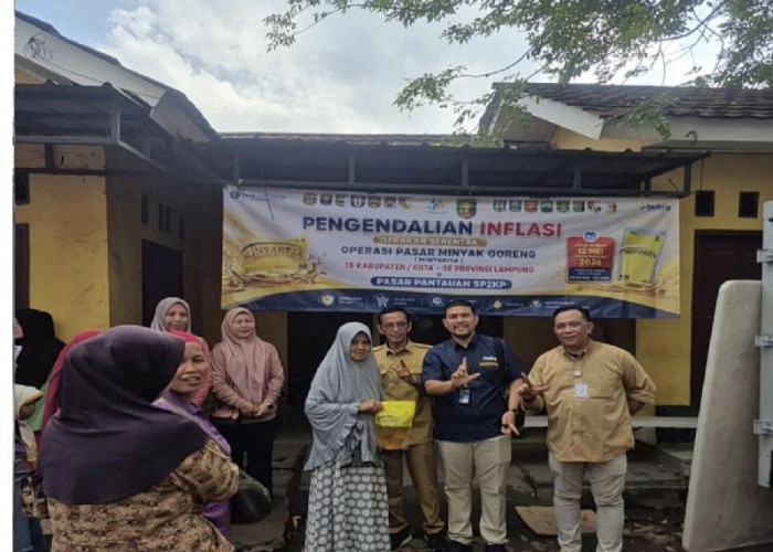 Minyakita Rp15.500 per Liter, Operasi Pasar Digelar Serentak di Lampung