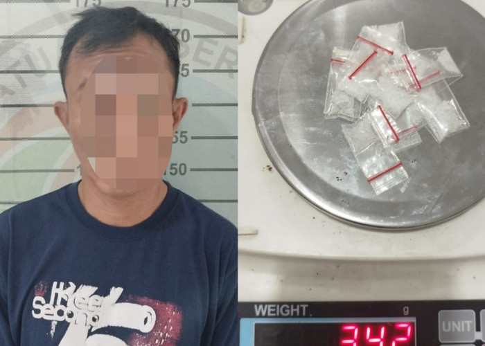 Pengedar Sabu di Kotabumi Utara Dibekuk Satreskoba Polres Lampung Utara