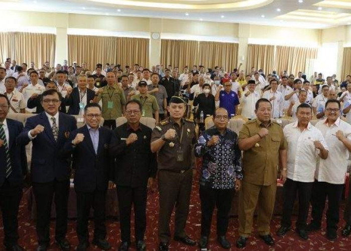 Mingrum Gumay Hadiri Di Musyawarah KONI Provinsi Lampung