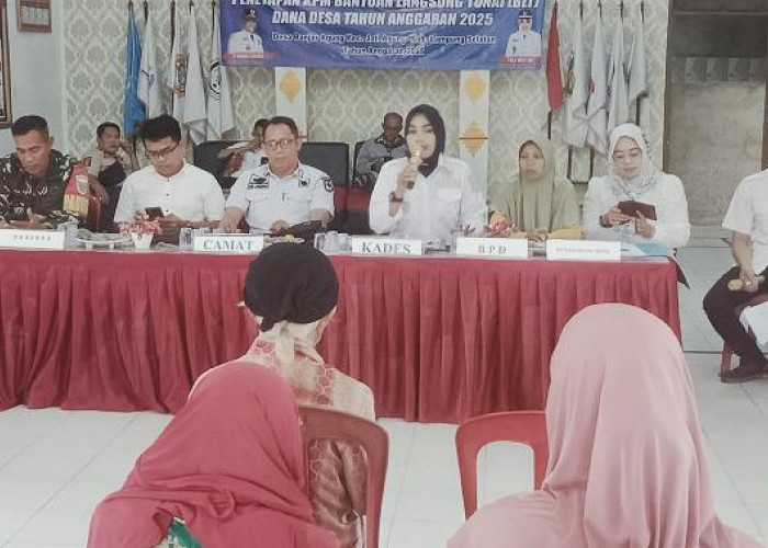 11 KPM BLT DD  TA 2025 Desa Banjar Agung Ditetapkan Melalui Musdesus 