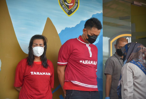 Pasutri Tersangka Kasus Curat di Natar Diamankan Jatanras Polda Lampung