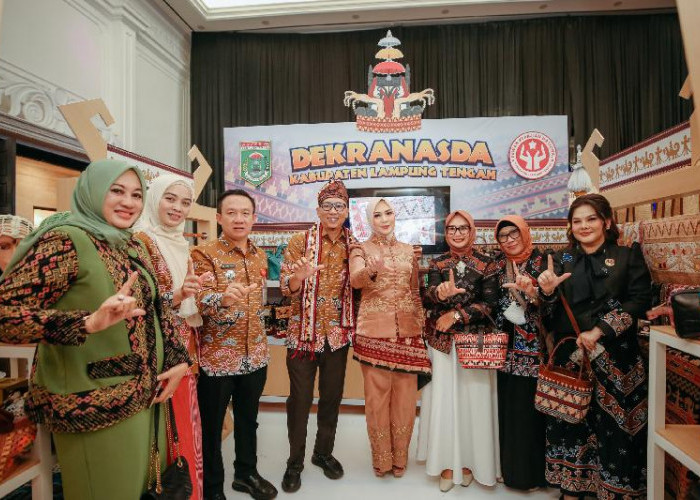 Gubernur Mirza Buka Pameran Kriya Jemari Lampung 2025, Dorong UMKM Lokal Tembus Pasar Global