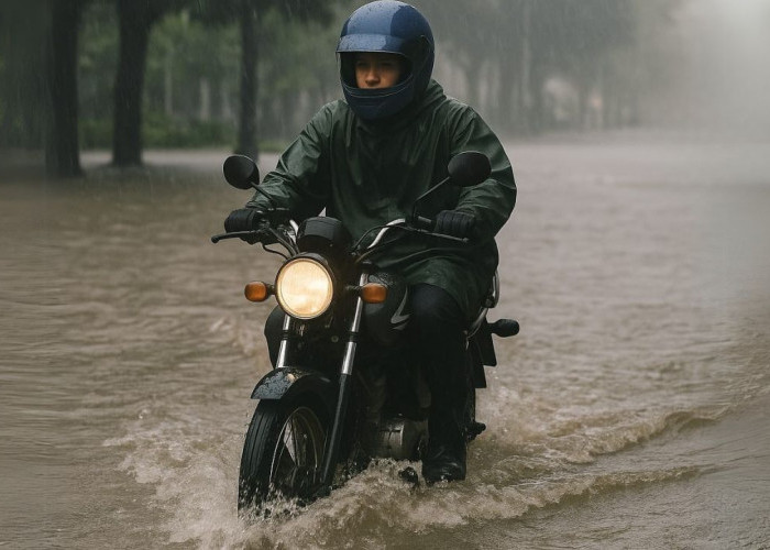 Motor Terkena Banjir? Kalian Wajib Lakukan Ini Sebelum Terlambat!
