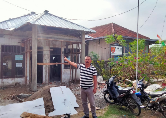 Tanpa Plang, Rehab Posyandu Kelurahan Sekincau Jadi Sorotan