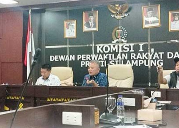 Komisi I DPRD Lampung Terima Audiensi Petani Kota Baru