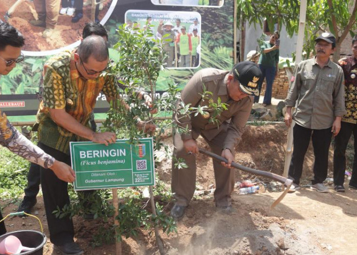 Lakukan Pembinaan, Gubernur Lampung Ajak KTH Jaga Kawasan Hutan