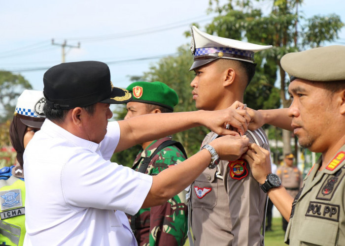 Pengamanan Nataru, Ratusan Personel Gabungan di Lampung Barat Diturunkan