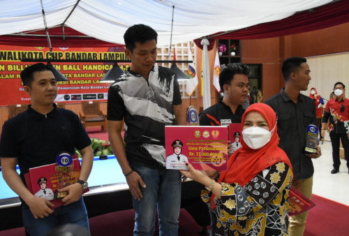 Atlet Billiard Bandung Juarai Turnamen Walikota Bandarlampung Cup