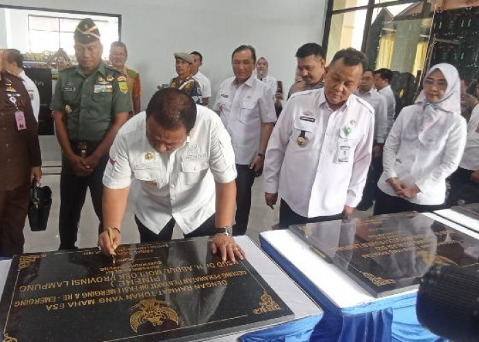 RSUDAM Bandar Lampung Kini Miliki Gedung Perawatan Penyakit Infeksi Pinere 