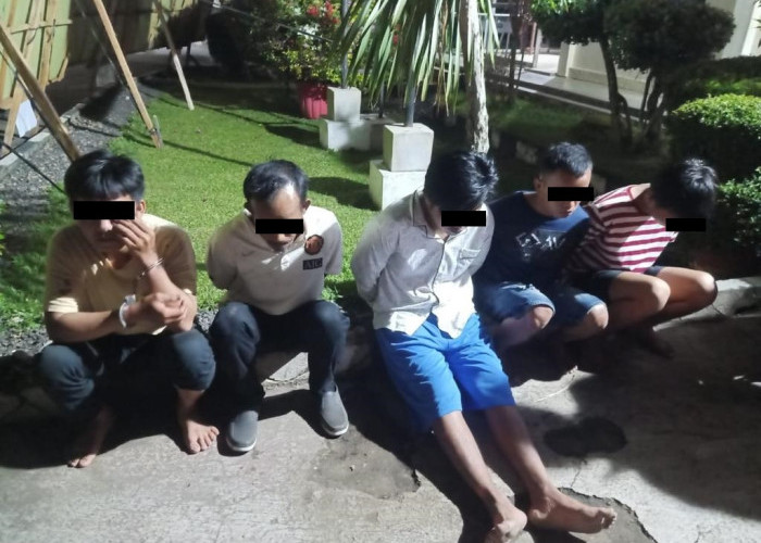 Polres Lampura Tetapkan 5 dari 6 Terduga Provokator Penyerangan Polisi Jadi Tersangka