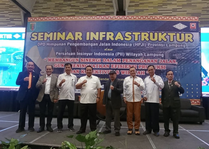 Gubernur Lampung Arinal Berharap Seminar Infrastruktur Jadi Evaluasi Peningkatan Pengelolaan Jalan di Lampung