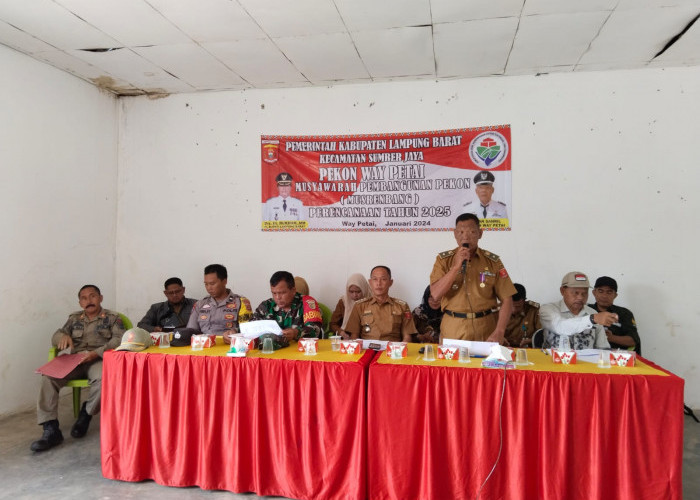 Partisipasi Unsur Masyarakat dan Pemerintahan Warnai Musrenbang dan Rembuk Stunting Pekon Way Petai